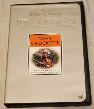 Davy Crockett The Complete Televised Series DVD Walt Disney Treasures RARE OOP 2
