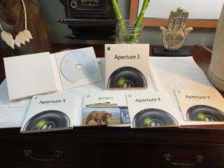 Apple Aperture 3 Retail Install Complete With Serial Numbers Rare