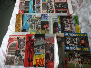 Leeds United 1978/79 Away Programmes X22 Including 2 Rare Wba Fa Cup - Listed