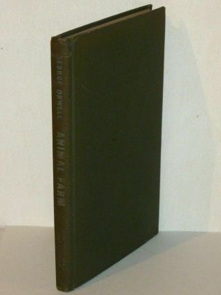 Animal Farm By George Orwell Rare 1946 First Book Club Edition (harcourt Brace)