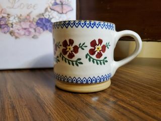 Vintage Nicholas Mosse Pottery Replacement Mug Old Rose Pattern Rare