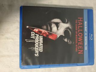 Halloween 6 The Curse Of Michael Myers Unrated Producers Cut Blu - Ray Rare & Oop