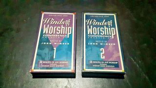 Rare Anaheim Ca John Wimber Vineyard Worship Music Conference Vol 1,  2 Set Vhs
