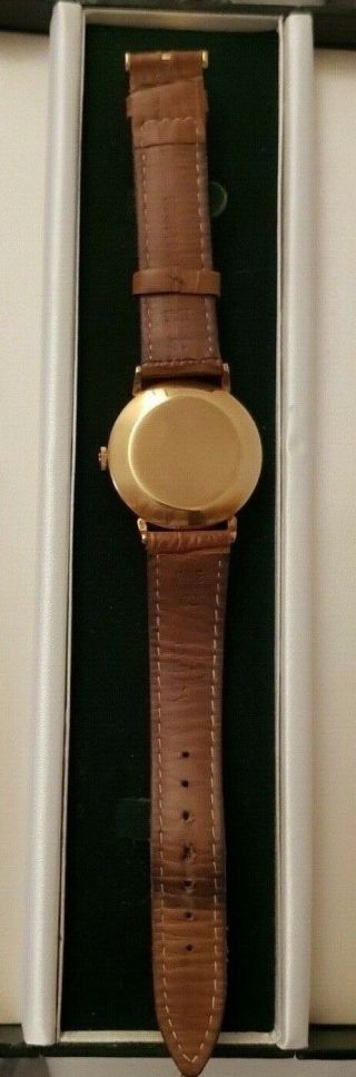 Extremely Rare Vintage Solid 9ct Gold Omega Gents automatic Wristwatch 1951 2