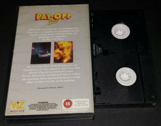 Pay - Off Time (Death Promise) VHS PAL U.  K.  Import 1987 Viz Video VERY RARE OOP 3