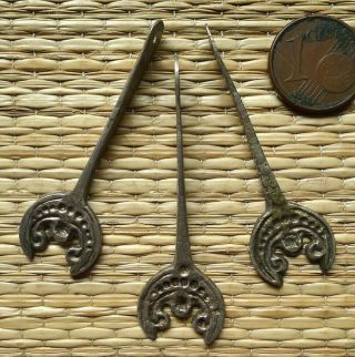 45mm Pendentif Argent Ancien Maroc Collier Antique Berber Silver Pendant Morocco