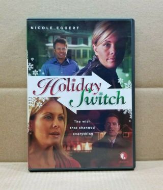 Holiday Switch (dvd,  2010) 2007 Lifetime Christmas Movie Nicole Eggert
