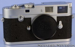 Leica Leitz M2 Button Rewind 10308 Chrome Rangefinder Camera Body.  Rare,