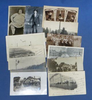 Rare Vintage Antique Barnum & Bailey Circus Postcards Ca.  Early 1900s Vgc