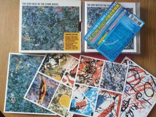 The Stone Roses The Very Best Of Singapore Import Rare Slipcase With Art Prints