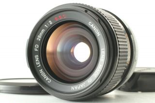 【rare Near Mint】canon Fd 28mm F2 S.  S.  C Ssc Mf Wide Angle Prime Lens From Japan