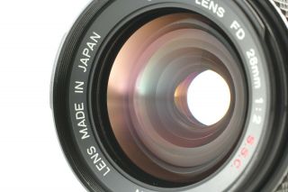 【RARE NEAR MINT】Canon FD 28mm f2 S.  S.  C SSC MF Wide Angle Prime Lens from JAPAN 2