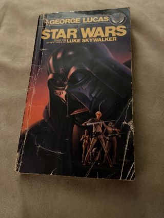 Star Wars Paperback First Edition 1976 1st Printing Pre Movie Rare Book