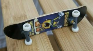 Rare Find Vintage 96mm World Industries Foolio Tech Deck Fingerboard Skateboard