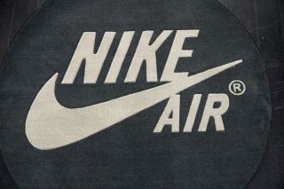 Nike Air Promotional Rug Carpet Circle Rare Grey