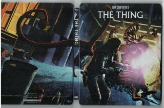 The Thing Limited Edition Steelbook (case Only) No Discs Shout Factory Rare