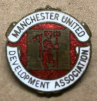 Rare Manchester United Development Association Enamel Pin Badge Birmingham