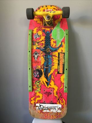 Tommy Guerrero Powell Peralta 1986 Board And Abused Rare “skate History”