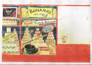 John Heartfield - Bananas Shop Very Rare East German Reprint