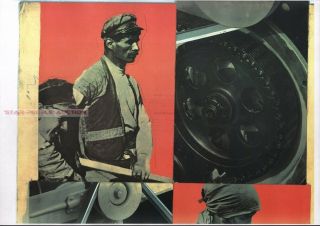 John Heartfield - Workers Very Rare East German Reprint Art