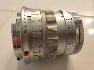Leica SUMMICRON - M 50mm f/2 Rigid Lens.  Rarely 2