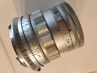 Leica SUMMICRON - M 50mm f/2 Rigid Lens.  Rarely 3