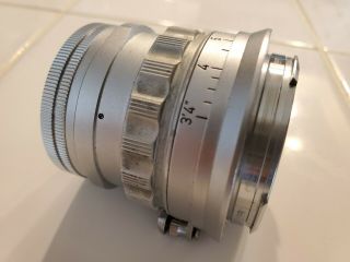 Leica SUMMICRON - M 50mm f/2 Rigid Lens.  Rarely 4