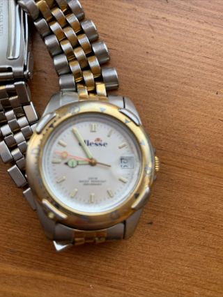 Vintage ELLESE watch 200M mand quartz watch 03 - 0013 - 027 3