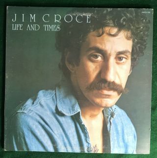 Jim Croce Life And Times 1973 Vinyl Lp.  Singer Folk Rock Near