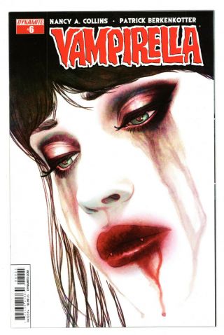 Vampirella 6 Jenny Frison Variant (vf - 7.  5) 2014 Dynamite Rare Htf