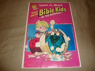 Dennis The Menace And The Bible Kids 10 " In The Beginning " (1980) Very Rare Vg