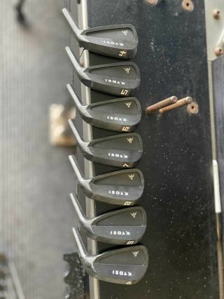 Rare Kyoei KK CB Irons 4 - PW Heads Only 2