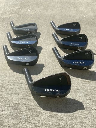 Rare Kyoei KK CB Irons 4 - PW Heads Only 4
