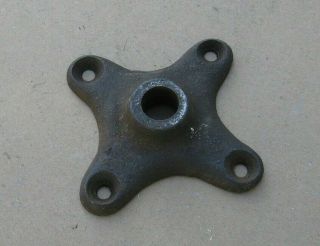 Antique Victorian Cast Iron Piano Stool Chair Height Adjuster Base Part Stock A