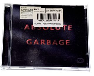 Absolute Garbage,  Bonus Disc 2 - Cd Rare Special Edition Hmv Cd Album Complete Vg