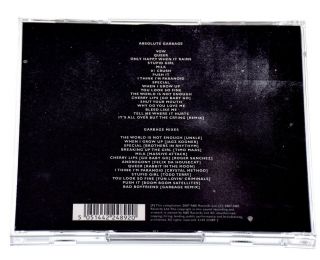 ABSOLUTE GARBAGE,  BONUS DISC 2 - CD Rare Special Edition HMV CD Album Complete VG 2