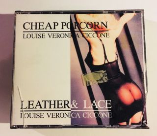 Madonna 2 Cd Set Popcorn Leather & Lace Rare 1987