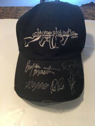 Chrome Shop Mafia Signed Hat (rare)