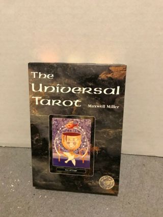 The Universal Tarot,  Maxwell Miller Boxed Set - Rare Oop