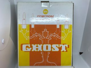 Innermost Ghost Acrylic Candelabra Designed Jon Russell Pinky Orange - Boxed