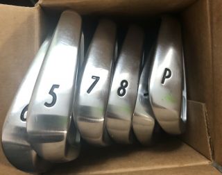 Miura Forged Iron Set 5 - Pw - Rare Make Offer Tiger Woods Irons 9/10