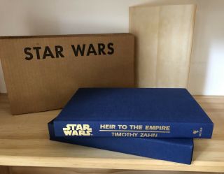 Star Wars Heir To The Empire Deluxe Limited First Edition 4/300 Signed Zahn Rare