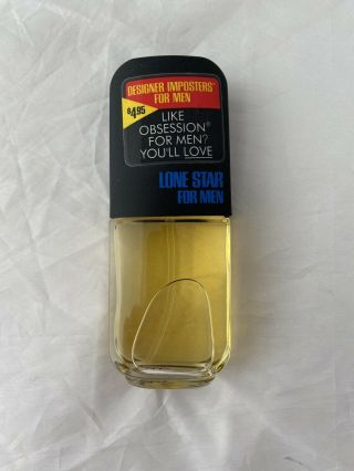 Rare Vintage Lone Star For Men Cologne 1 Oz Spray - Lonestar By Parfum De Couer