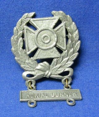 Wwii 1943 Lead Army Air Forces Aerial Gunner Expert Badge Very Rare