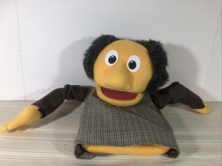 Rare Vintage Puppet Productions Handmade Professional Muppet Balding Man