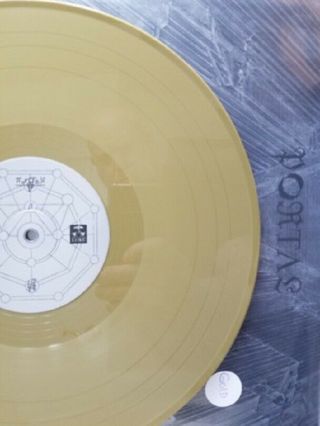 Portal - Ion Lp - Rare Gold Colored Vinyl Album - Limited Death Metal Record