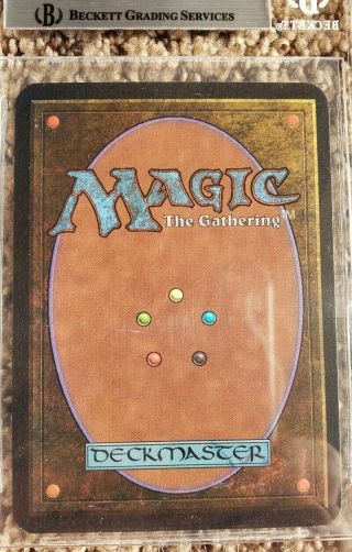 Vintage Magic | MTG BGS 8.  5 Alpha Icy Manipulator,  w/9,  9.  5 SUB, 4