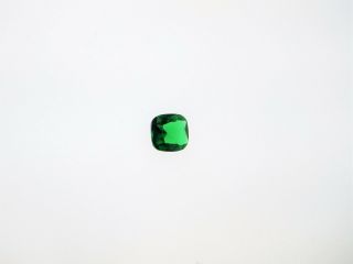 . 44ct Loose Antique Cushion Cut Lab Created Emerald Gemstone 5 X 5mm
