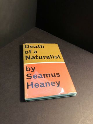 Rare 1st Edition - Death Of A Naturalist - Seamus Heaney - Signed - 1st Print