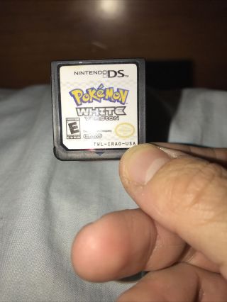 Pokemon White Version Authentic Nintendo Ds Cart Only Authentic Rare